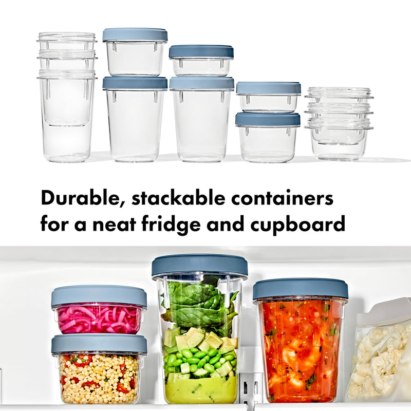 OXO - TWIST & STACK 3-pack Container Set - 150 ml