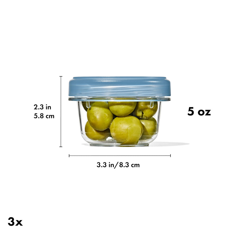 OXO - TWIST & STACK 3-pack Container Set - 150 ml