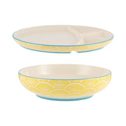TYPHOON - WORLD FOODS Bowl & Divided Plate Set