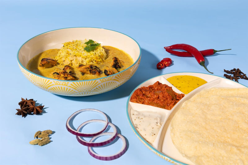 TYPHOON - WORLD FOODS Bowl & Divided Plate Set