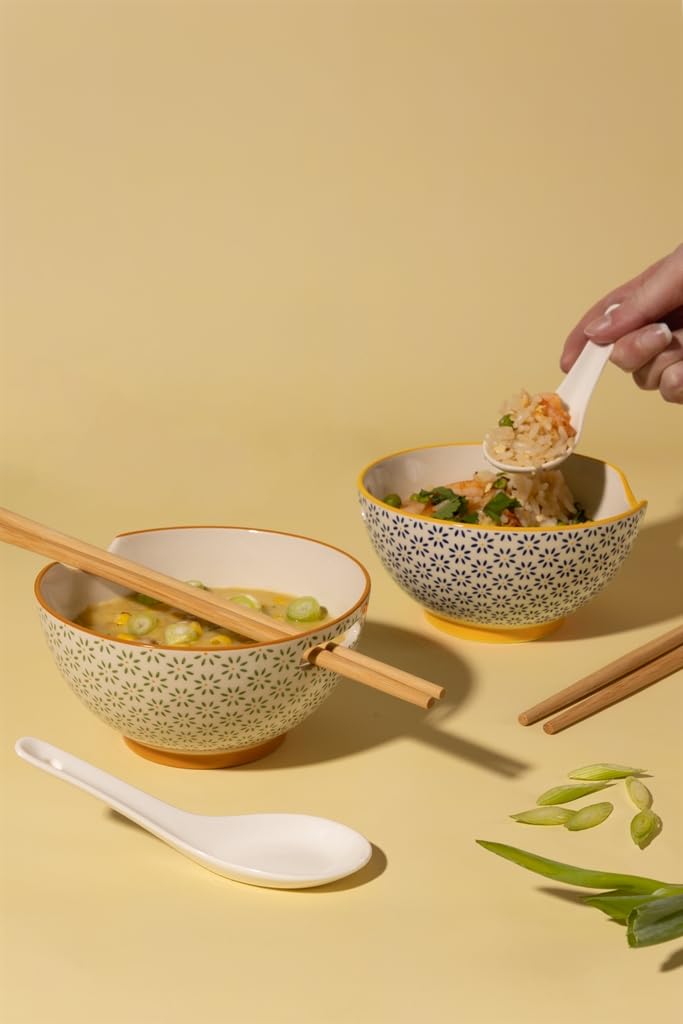 TYPHOON - WORLD FOODS Rice/Soup Bowls Set