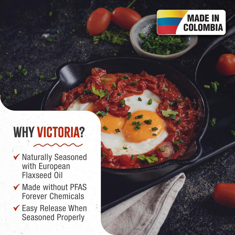 Victoria - Cast Iron Skillet - 16.5 cm