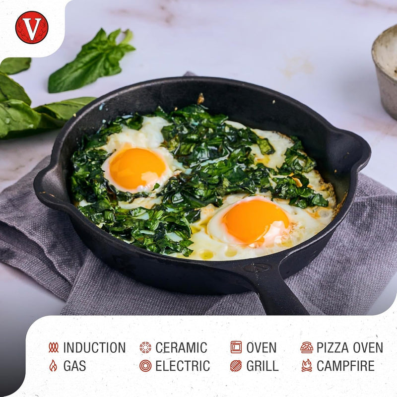 Victoria - Cast Iron Skillet - 16.5 cm