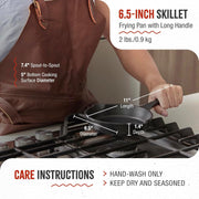 Victoria - Cast Iron Skillet - 16.5 cm