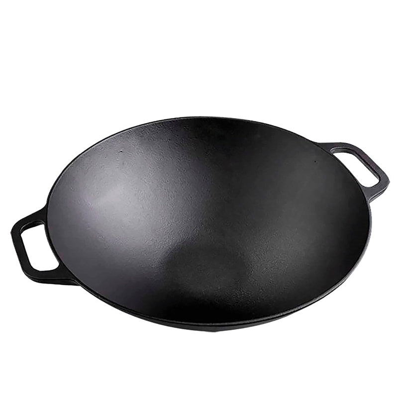 Victoria - Cast Iron Wok - 35.5 cm