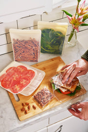 W&P - Set of 3 Silicone Stretch Wraps