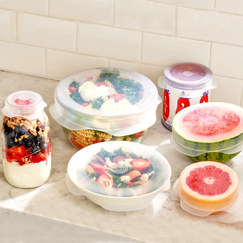 W&P - Silicone Stretch Lids - set of 6