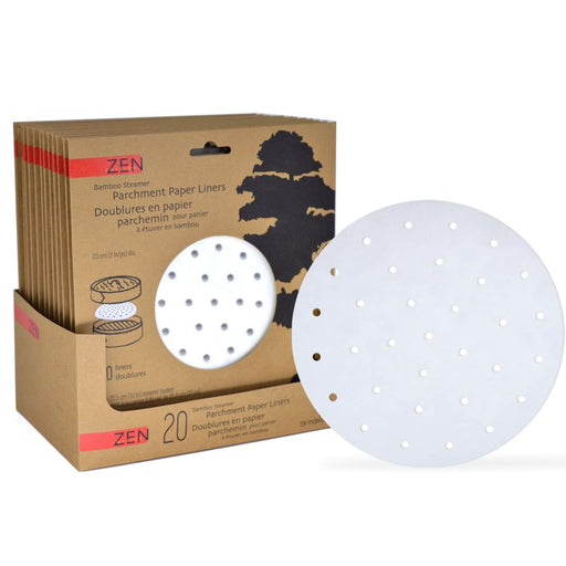 Zen Cuizine - 20 Steamer Paper Liners - CDU of 12pks