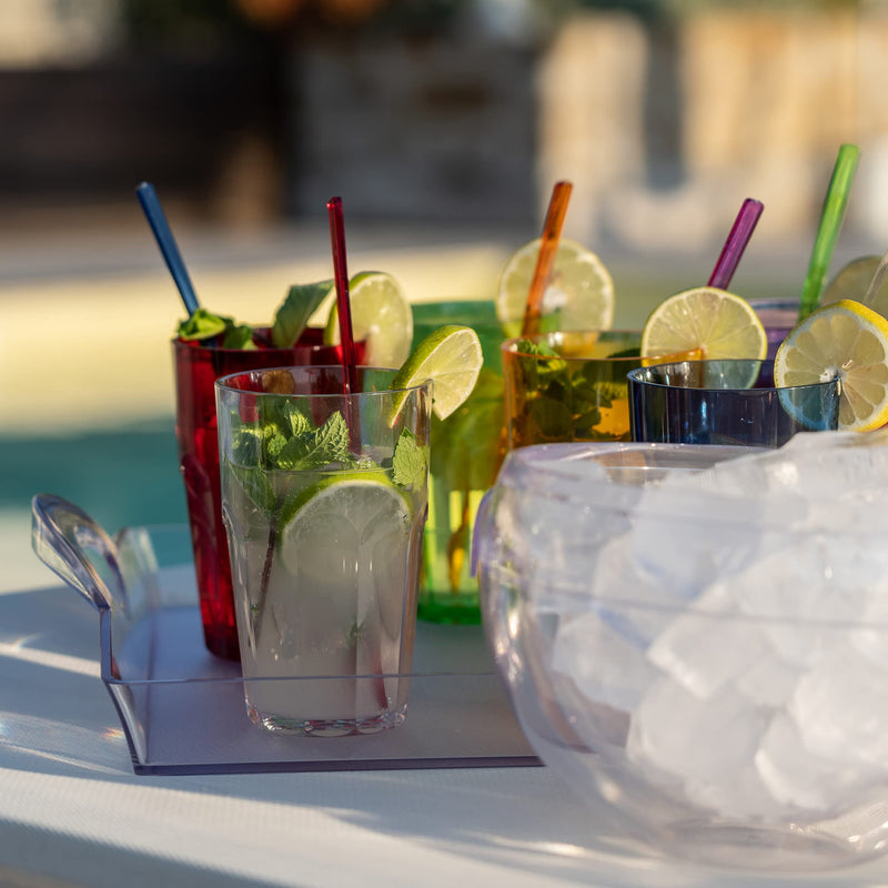 Guzzini - HAPPY HOUR - Salad Bowl - Transparent - 25 cm