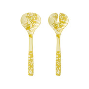 Guzzini - JOSEPHINE - Salad Servers - Dusty Yellow
