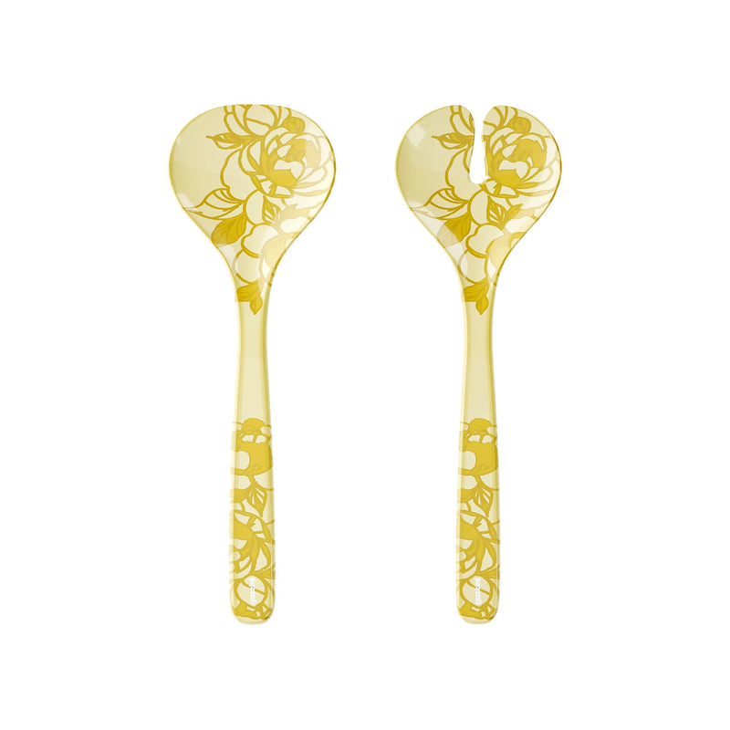 Guzzini - JOSEPHINE - Salad Servers - Dusty Yellow