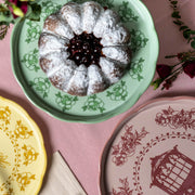 Guzzini - JOSPEHINE - Large Round Tray - Dusty Green