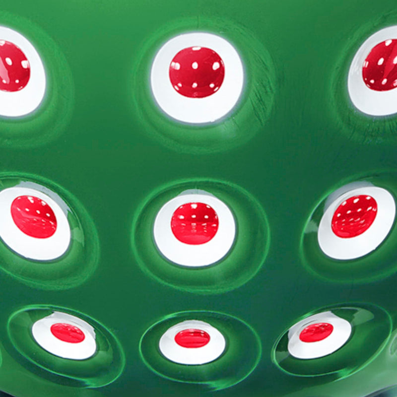 Guzzini - LE MURRINE - Bowl - Emerald Green White Red - 20 cm