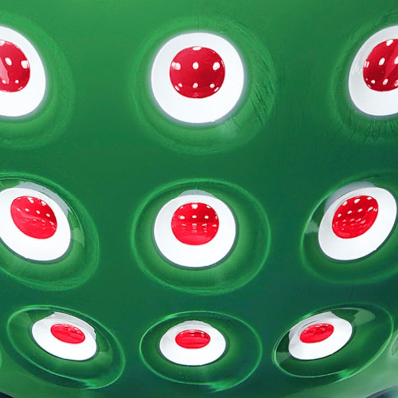 Guzzini - LE MURRINE - Bowl - Emerald Green White Red - 25 cm