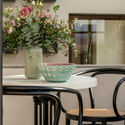 Guzzini - LE MURRINE - Bowl - Matcha Green White Mauve - 25 cm