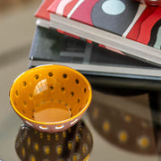 Guzzini - LE MURRINE - Bowl - Mauve White Caramel - 20 cm