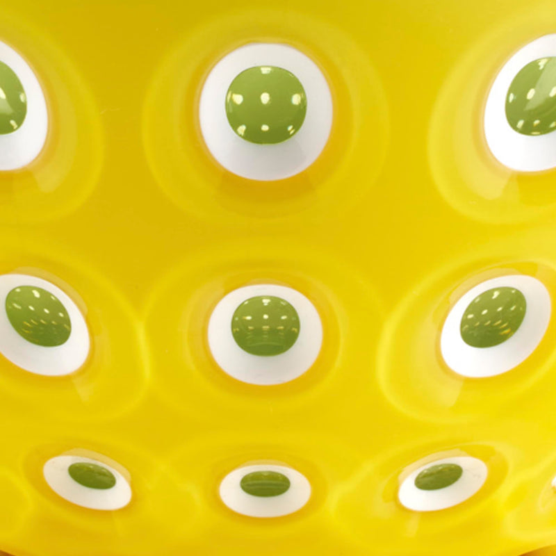 Guzzini - LE MURRINE - Bowls - Saffron Yellow White Water Lily Green - 12 cm - Set of 2