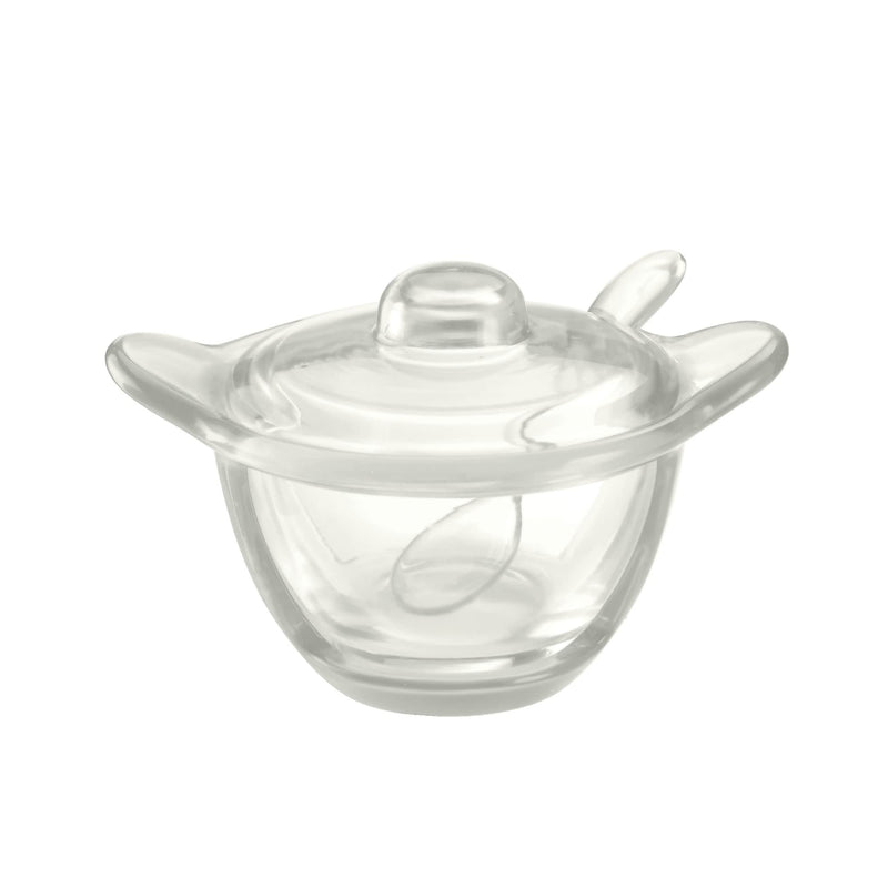 Guzzini - Preserve Jar Parm Server Sugar Bowl With Spoon - Clear