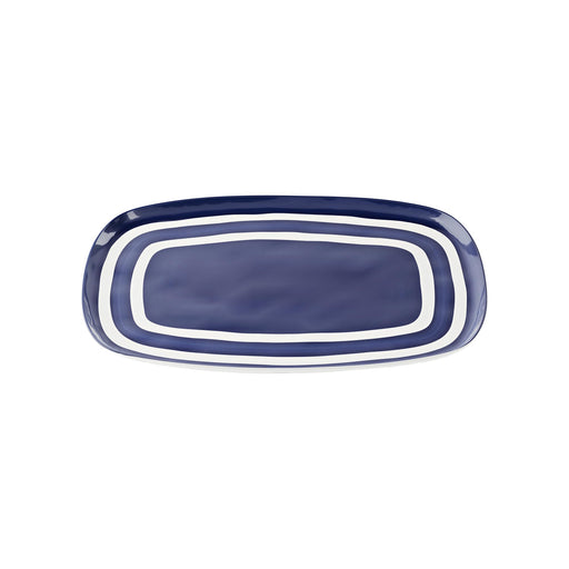 Guzzini - RIVIERA - Quadrangolar Tray XL - Mediterranean Blue