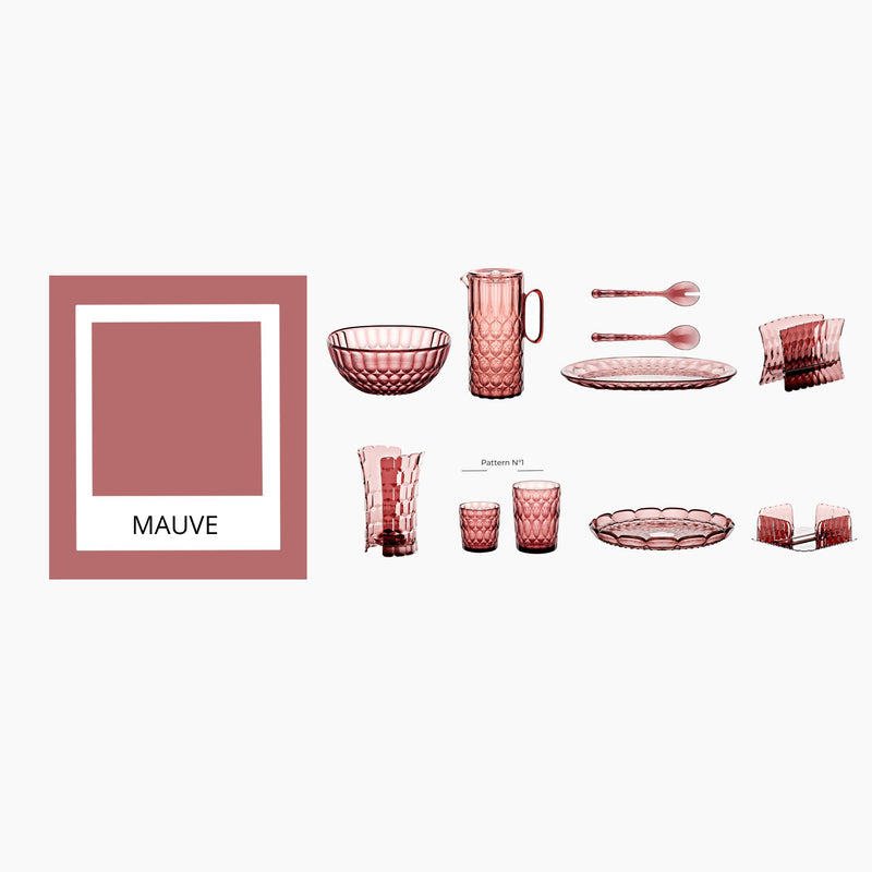 Guzzini - VANITY - Large Oval Tray - Mauve