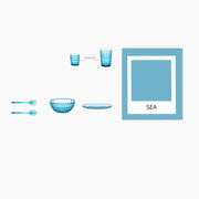 Guzzini - VANITY - Salad Servers - Sea Blue