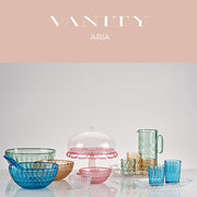 Guzzini - VANITY - Small Cake Stand With Dome - Clear