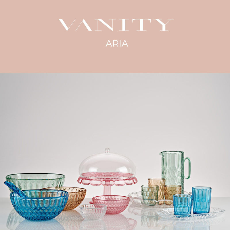 Guzzini - VANITY - Tall Tumbler Pattern 1 - Clear