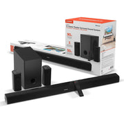Hypergear - Home Theatre System 5.1 Bluetooth 90W with Soundbar, Subwoofer & Remote
