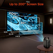 Hypergear - Portable Projector 720p with Bluetooth, Apps & Built-In Speaker