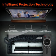 Hypergear - Portable Projector 720p with Bluetooth, Apps & Built-In Speaker