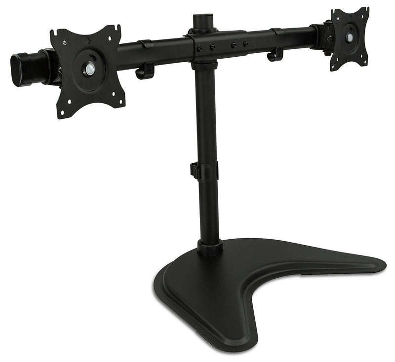 Mount-IT - Dual Monitor Stand up to 27" � Black