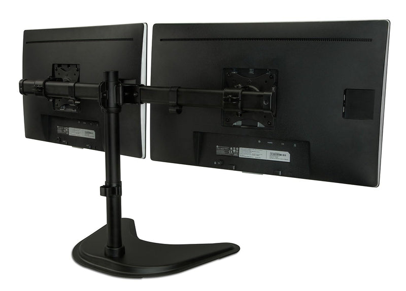 Mount-IT - Dual Monitor Stand up to 27" � Black