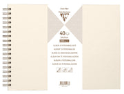 Clairefontaine - Iridescent Hard Cover Album 32X24Cm 40S 200G
