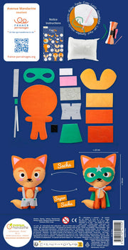 Clairefontaine - Maxi Couz'In, Sacha The Fox