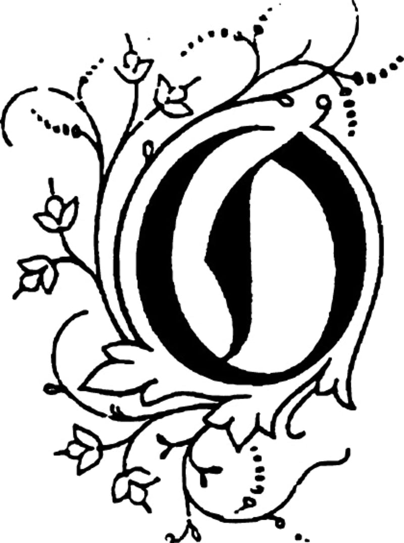 Clairefontaine - Illuminated Seal  O