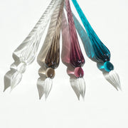 Clairefontaine - Round Glass Pen 18Cm - Transparent