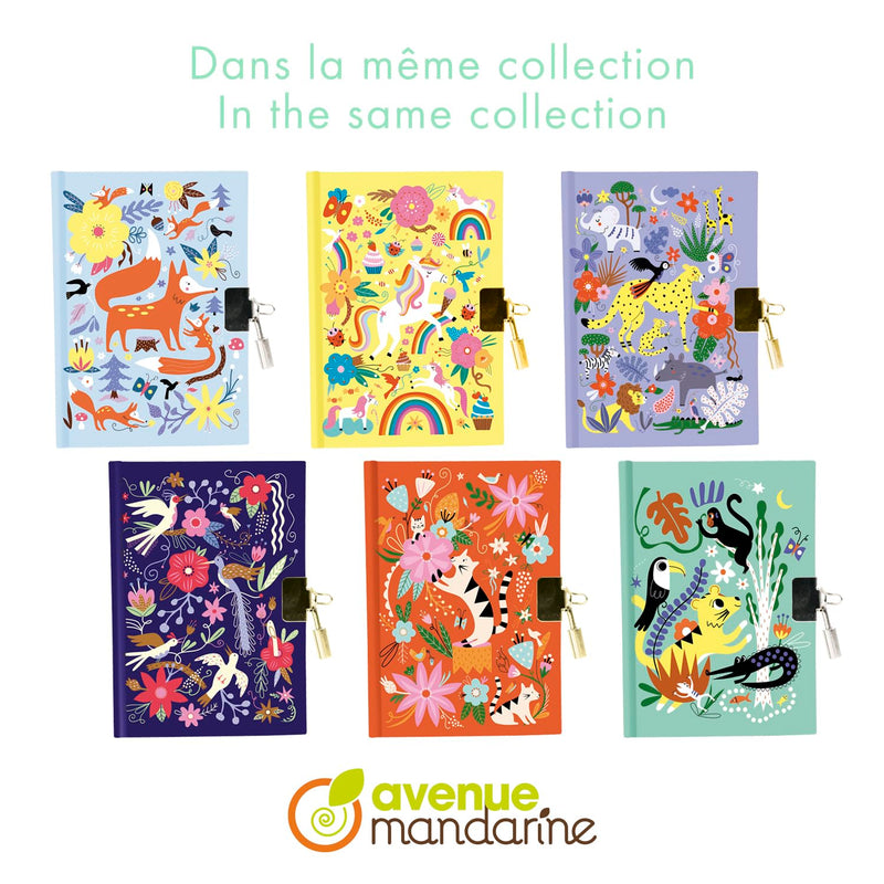 Clairefontaine - Secret Journal, Unicorns 11X2X14Cm