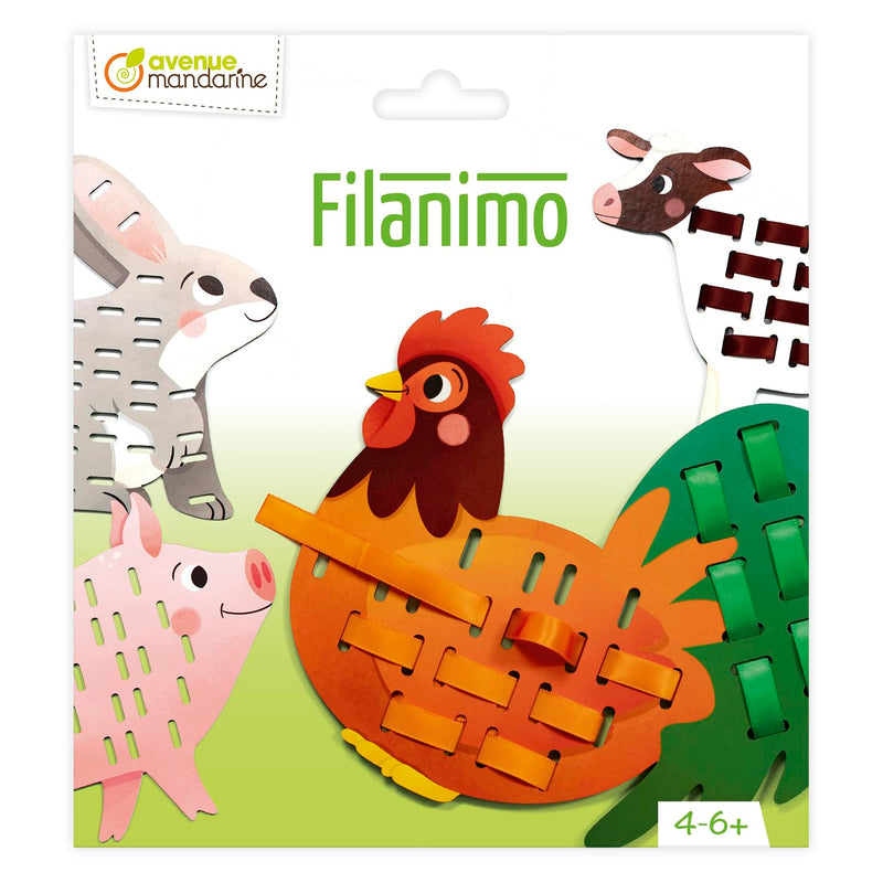 Clairefontaine - Ribbon weaving, farm animals