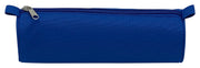 Clairefontaine - Round Pencil Case - 600 Deniers Polyester - Blue (2.75x8.7in)