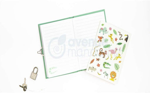 Clairefontaine - Secret Journal, Jungle 11X2X14Cm