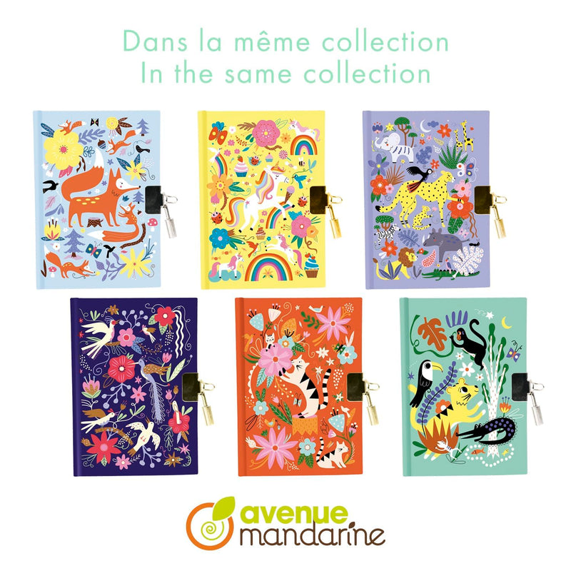 Clairefontaine - Secret Journal, Jungle 11X2X14Cm