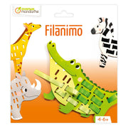 Clairefontaine - Ribbon weaving, wild animals