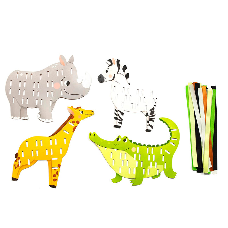 Clairefontaine - Ribbon weaving, wild animals