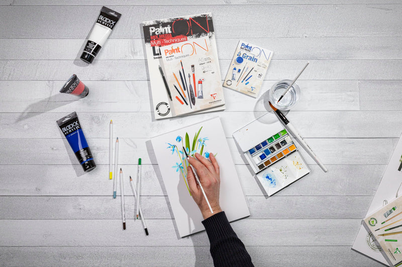 Clairefontaine - Paint'On Misca Glued Drawing pad A3 15S 250g/M²