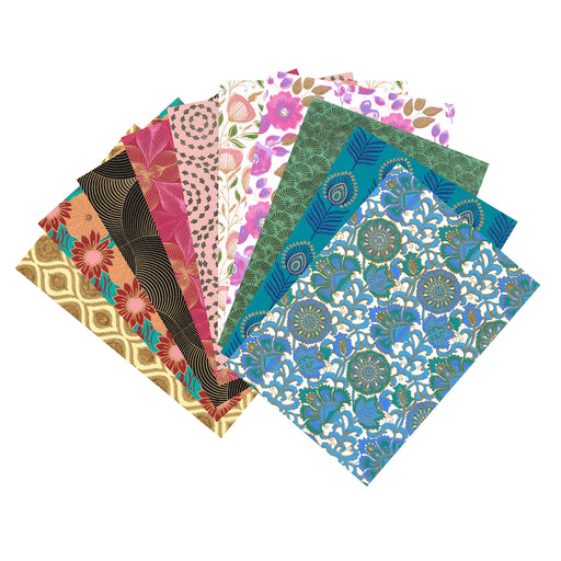 Clairefontaine - Notepad with papers from around the world A4 20 sheets