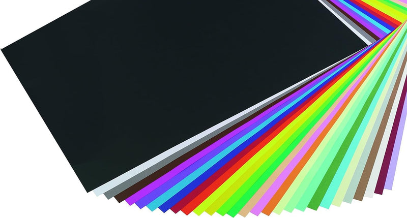 Clairefontaine - Maya Cardboard 120g   Black  25 Sheets  A4  8.25x11.75in