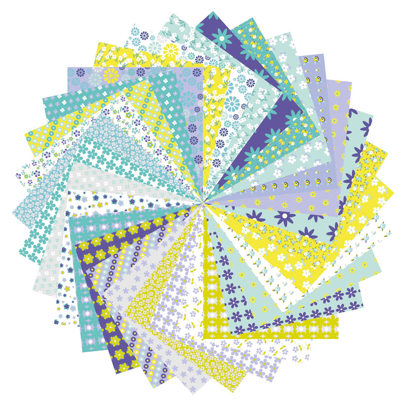 Clairefontaine - Origami Kit Flowers  60 Sheets 7.9x7.9in