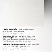 Clairefontaine - AquaBloc A4+ spiral-bound drawing pad 25S 300G