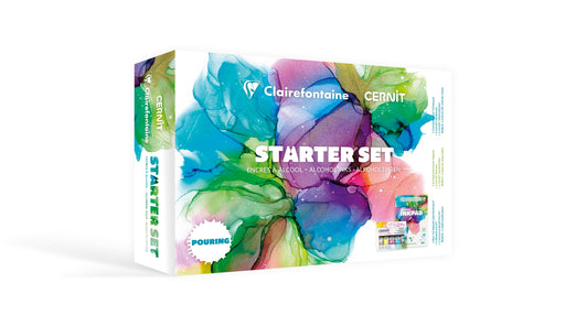 Clairefontaine - Starter Set: Cernit Alcohol Ink And Inkpad - A5. (5.8x8.3in)