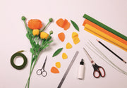 Clairefontaine - Crepe Paper, 10 rolls 25x100cm, Bright assortment